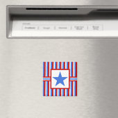 De moderne Volks Amerikaanse Patriottische Magneet (Insitu (Vaatwasser))
