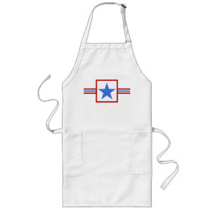 De moderne Volks Amerikaanse Patriottische Schort