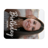 De moderne vriendenlijstgroet vervangt fotopost magneet (Horizontaal)