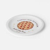 De moderne Waterverf Cutie Pie is het bakken van B Papieren Bordje (Gekanteld)
