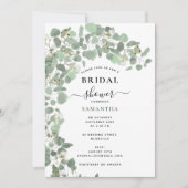 De moderne Waterverf Eucalyptus verlaat het Vrijge Kaart (Voorkant)