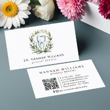 De moderne Waterverf QR Code van de tandarts