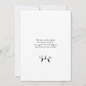 De moderne Waterverf Rode Vrachtwagen Groene Kerst Kaart (Achterkant)