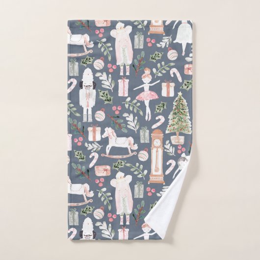 De moderne waterverf van de Nutkraker Bad Handdoek (Handdoek)