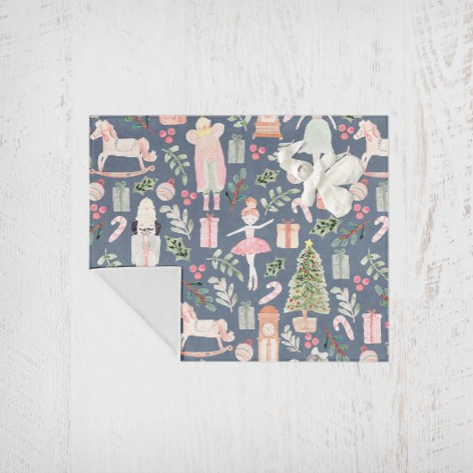 De moderne waterverf van de Nutkraker Fleece Deken