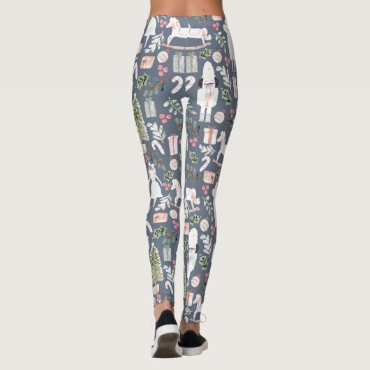 De moderne waterverf van de Nutkraker Leggings (Achterkant)