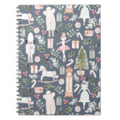 De moderne waterverf van de Nutkraker Notitieboek (Voorkant)