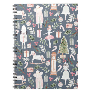 De moderne waterverf van de Nutkraker Notitieboek