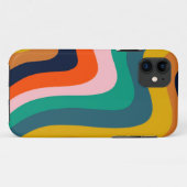 De moderne wervelachtergrond herstellen Case-Mate iPhone case (Achterkant (horizontaal))