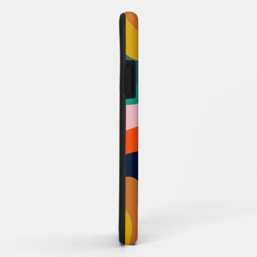 De moderne wervelachtergrond herstellen Case-Mate iPhone case (Achterkant/rechts)