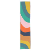 De moderne wervelachtergrond herstellen korte tafelloper (Voorkant)