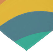 De moderne wervelachtergrond herstellen korte tafelloper (Hoek)