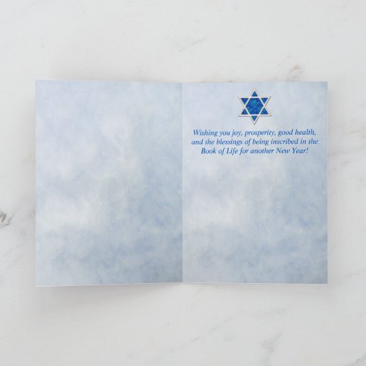 De moderne Werveling van de Jugendstil - Feestdagen Kaart (Binnen)