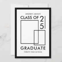 De moderne witte klasse van 25 foto Afstudeerder P