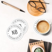 De moderne Witte Naam Bedrijfs van de Douane