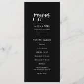 De moderne zwarte dubbelzijdige zwarte dun programmakaart (Voorkant)