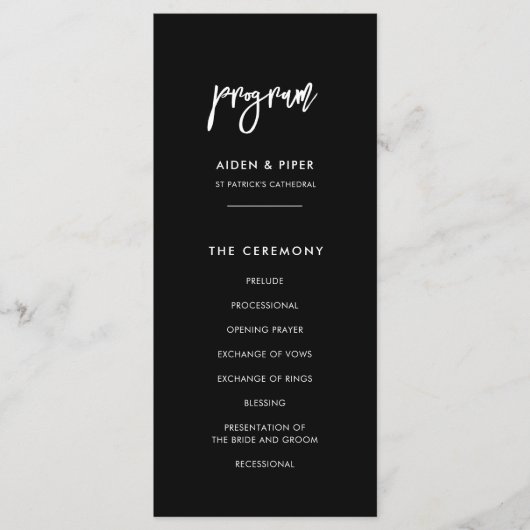 De moderne zwarte dubbelzijdige zwarte dun programmakaart (Voorkant)