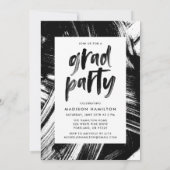 De moderne Zwarte Partij van de Graduatie van de F Kaart (Achterkant)