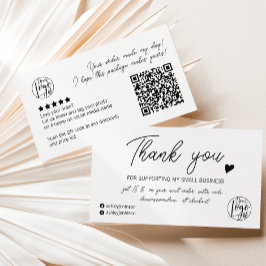 De moderne zwarte witte orde van het manuscript lo visitekaartje