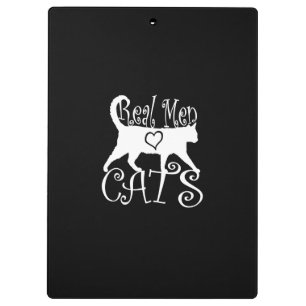 De modieuze Echte Katten van de Liefde van het Man Klembord