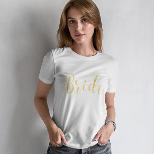 De modieuze Gouden Bruid van het Manuscript T-shirt