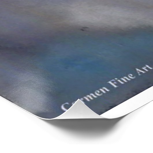 "De modulaire intensiteit". Glossy poster (Hoek)