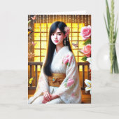 - De moed is de sleutel tot succes Bedankkaart (Voorkant)