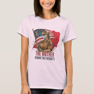 De moeder achter de patiënten t-shirt