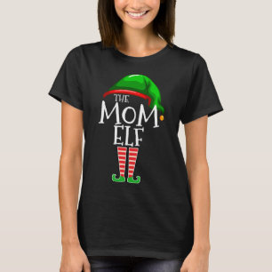 De moeder Elf familie komt overeen met kerstcadeau T-shirt