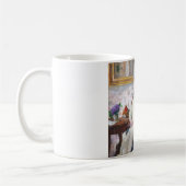 De moeder en zuster van de kunstenaar, Berthe Mori Koffiemok (Links)