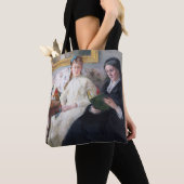 De moeder en zuster van de kunstenaar, Berthe Mori Tote Bag (Dichtbij)