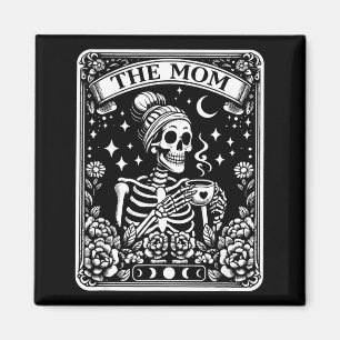 De Moeder Grappige Tarotkaart Vrouw Skelet Moeder Magneet