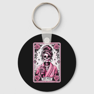 De Moeder Grappige Tarotkaart Vrouw Skelet Moeder Sleutelhanger