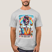 De moeder groep drop-out skelet tarot t-shirt (Voorkant)