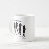 De moeder sauzen koffiemok (Voorkant links)