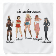 De moeder sauzen Pin Up Bandana