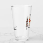 De moeder sauzen pin-up glas (Rechts)