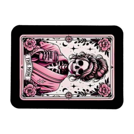 De moeder Tarot Kaart magneet (Horizontaal)
