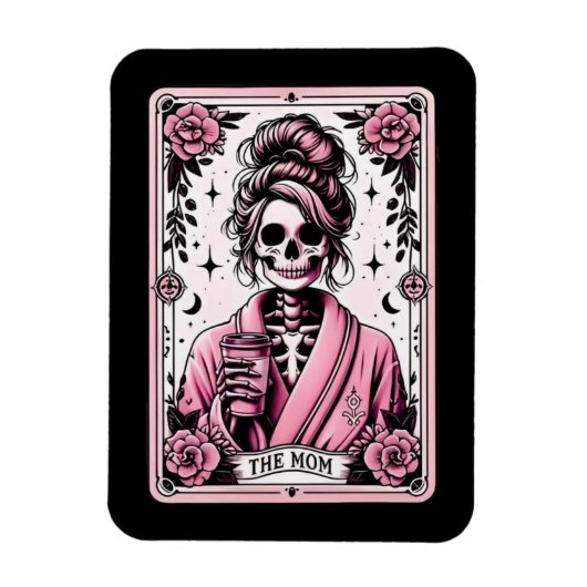 De moeder Tarot Kaart magneet (Verticaal)