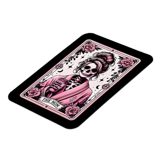 De moeder Tarot Kaart magneet (Linkerzijde)