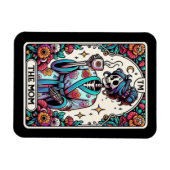 De moeder Tarot Kaart magneet (Horizontaal)