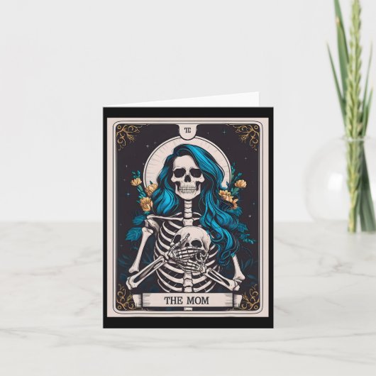 De moeder Tarot Kaart Skeleton Moederdag Heks Mam (Voorkant)