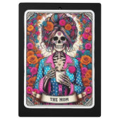 De Moeder Tarotkaart – Skeleton Heks Coffee Moeder Klembord (Achterkant)