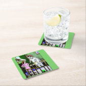 De moeder van 1940 en haar grote baby kartonnen onderzetters (Insitu)