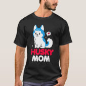 De moeder van Alaskan Husky T-shirt (Voorkant)