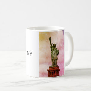 De moeder van ballingen - Vrijheidsbeeld NYC Koffiemok