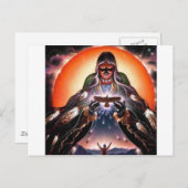 DE MOEDER VAN DE AARDE BRIEFKAART (Voorkant / Achterkant)