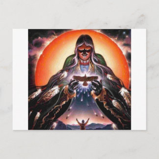 DE MOEDER VAN DE AARDE BRIEFKAART