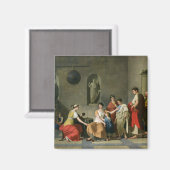 De moeder van de Gracchi, c.1780 Magneet (Voorkant / Achterkant)