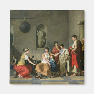 De moeder van de Gracchi, c.1780 Magneet